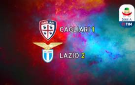 CALCIO, Cagliari scarico, Castro inventa ma è tardi. Tre punti Lazio (1-2)