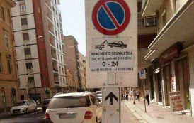 Cagliari: in centro città 3 giorni consecutivi senza parcheggi per rifare la segnaletica (Vincenzo Manos)