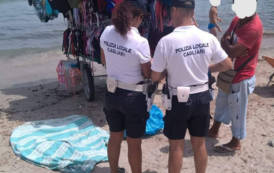 CAGLIARI, Controlli al Poetto e Calamosca in spiaggia e nelle piste ciclabili