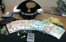 VILLASOR, Dosi di cocaina e marijuana in casa: arrestato pregiudicato 27enne