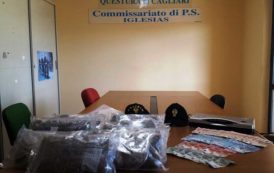 IGLESIAS, Trovati oltre due chili di marijuana e 4mila euro: arrestato spacciatore 46enne