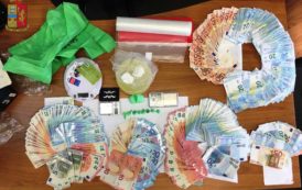 MONASTIR, Aveva in casa 30 grammi di cocaina ed oltre 10.000 euro: arrestato spacciatore 26enne