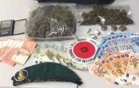 VALLEDORIA, Trovati a casa 300 grammi di marijuana: giovane coppia arrestata per spaccio