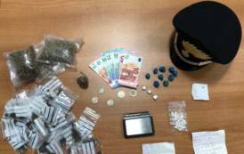 CAGLIARI, Hashish, cocaina e marijuana in via Schiavazzi: arrestato 28enne