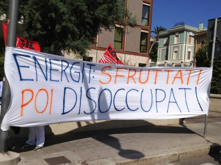 LAVORO, Slc-Cgil e Uilcom: “Energit ha licenziato, nonostante la trattativa sindacale. La Regione intervenga”