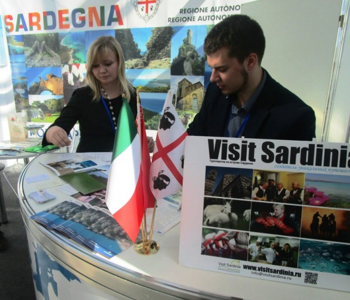TURISMO, Stand della Sardegna alla fiera del turismo “Leisure 2015” di Minsk in Bielorussia
