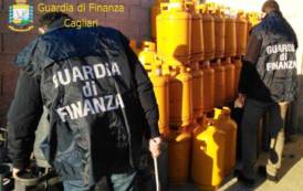 CAGLIARI, Sequestrati 155 kg di gpl indebitamente stoccati e scoperta evasione fiscale relativa al carburante