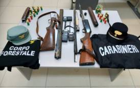 ESCALAPLANO, A caccia di cinghiali con armi rubate e clandestine: arrestati due pregiudicati