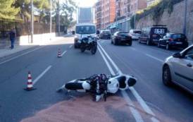 CAGLIARI, Scontro tra autocarro e moto: 27enne motociclista di Sorgono ricoverato al Brotzu