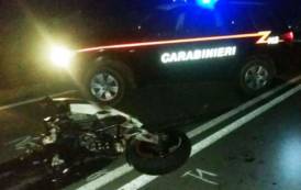 PULA, Perde il controllo della moto sulla 195: morto barista 25enne