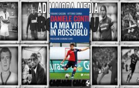 CALCIO, Da domani in vendita “La mia vita in rossoblù”, autobiografia di Daniele Conti