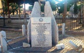 LA MADDALENA, Azione vandalica contro il monumento per i caduti di Nassiriya