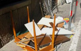 CAGLIARI, Lancia i mobili dalla finestra: giovane albanese fermato e portato in ospedale