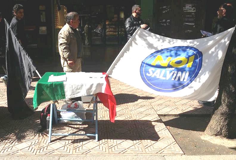 CAGLIARI, Aggressione ad un banchetto del Coordinamento sardo “Noi con Salvini”. Un fermato tra gli aggressori