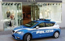 CAGLIARI, Ruba abbigliamento da Zara: arrestato 29enne gambiano