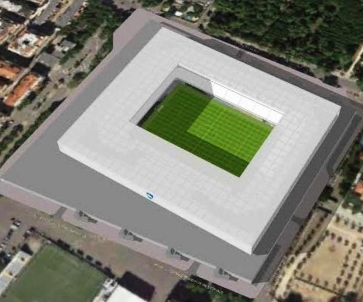 CAGLIARI, Presentato dal Cagliari Calcio al Comune il progetto del nuovo Stadio: 25.000 posti al coperto
