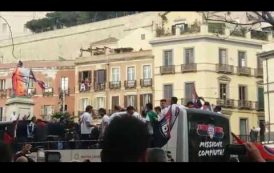 CALCIO, La festa del Cagliari per la Serie A