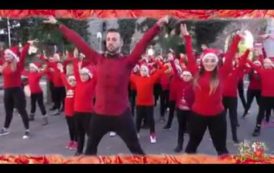 Il VIDEO del flash mob natalizio a Sanluri