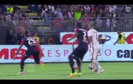 Le azioni principali ed i gol di Cagliari-Roma