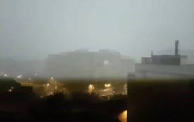 CAGLIARI, Le immagini del temporale di questa mattina